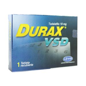 DURAX VSD TABLETA 10 MG CAJA X 1 UND