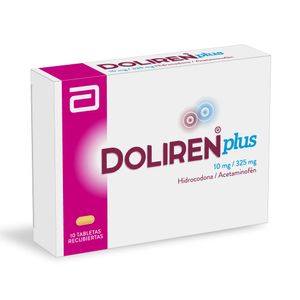DOLIREN PLUS TABLETAS RECUBIERTAS 10MG/325MG