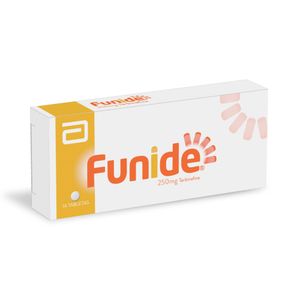 FUNIDE TABLETAS 250MG