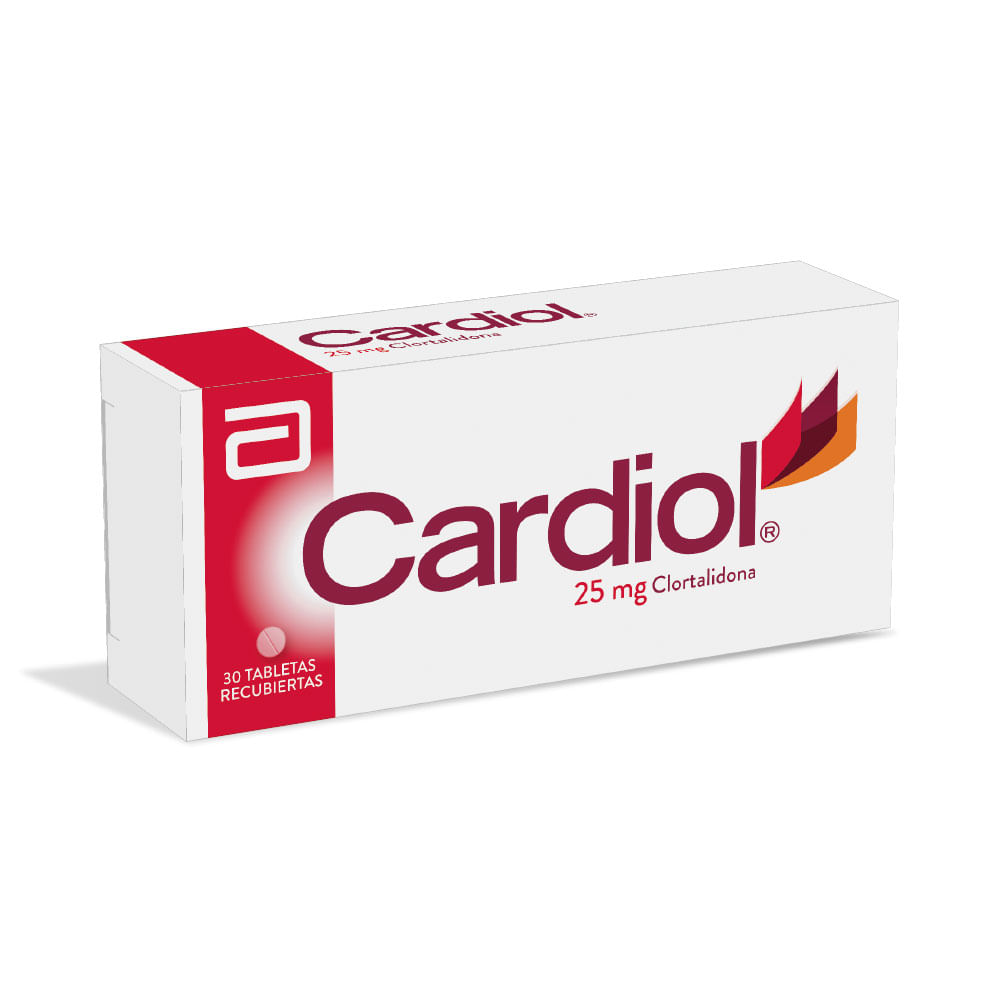 CARDIOL TABLETAS 25 MG - Farmacia Pasteur - Farmacias Pasteur