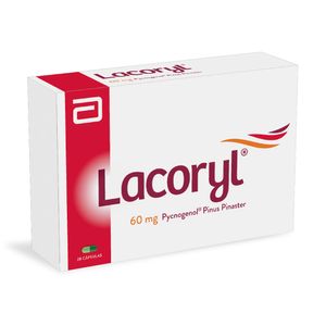 LACORYL CAPSULAS 60 MG