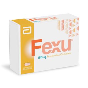 FEXU TABLETAS 180 MG
