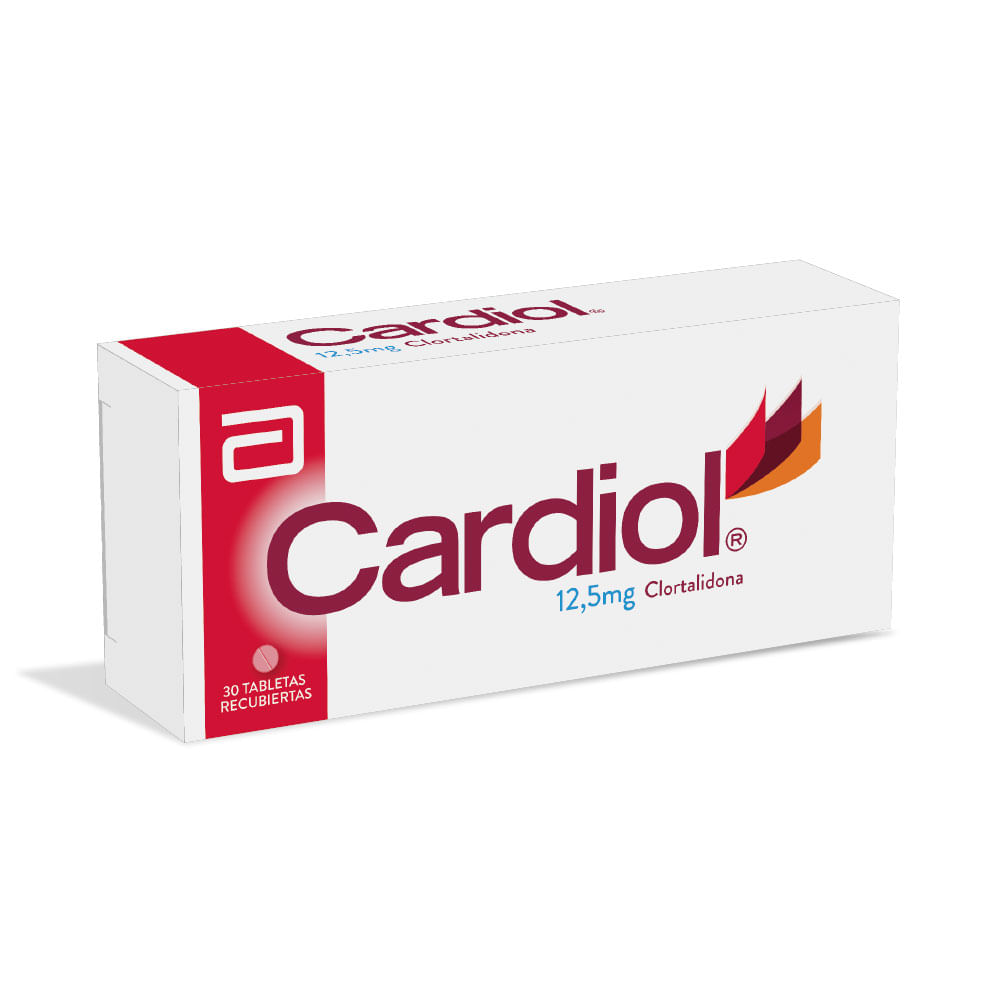 CARDIOL TABLETAS 12.5MG - Farmacia Pasteur - Farmacias Pasteur