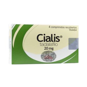 CIALIS COMPRIMIDOS 20 MG