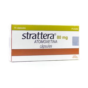 STRATTERA(RG) CAPSULAS 80 MG