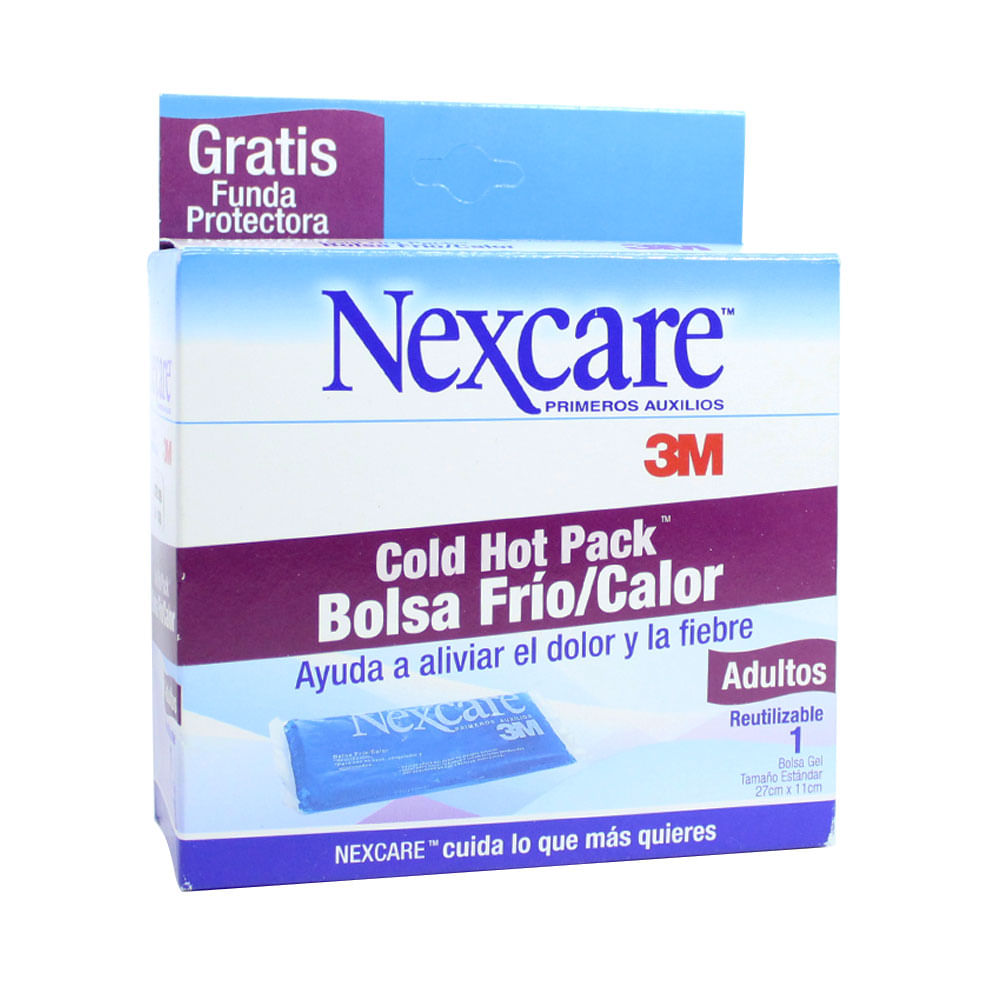 BOLSA FRIO/CALOR ADULTOS NEXCARE CAJA X 1 UND - Farmacia Pasteur -  Medicamentos y cuidado personal