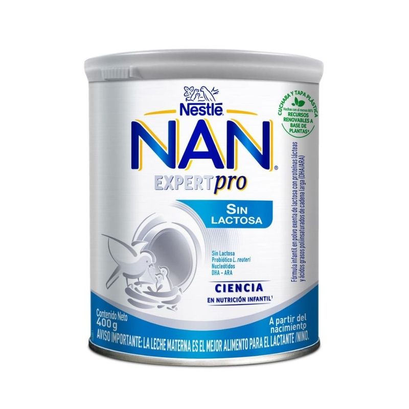Comprar NAN sin lactosa 0-12m 400 g de polvo Nestlé