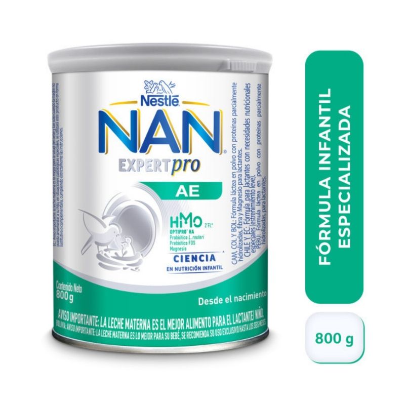 NAN SUPREME HMO 3 POLVO LATA 800 G - Farmacia Pasteur - Medicamentos y  cuidado personal