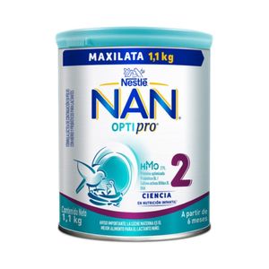 NAN OPTIPRO 2 POLVO LATA 1100 G
