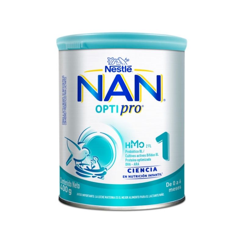 Nan 1 Optipro De 0 A 6 Meses Lata Con 400 G