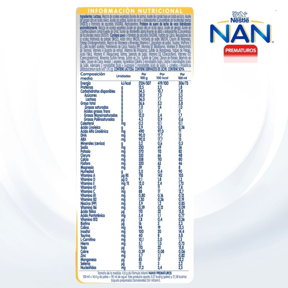 Nan Pro 1 400 Gramos – Droguerías Pasteur