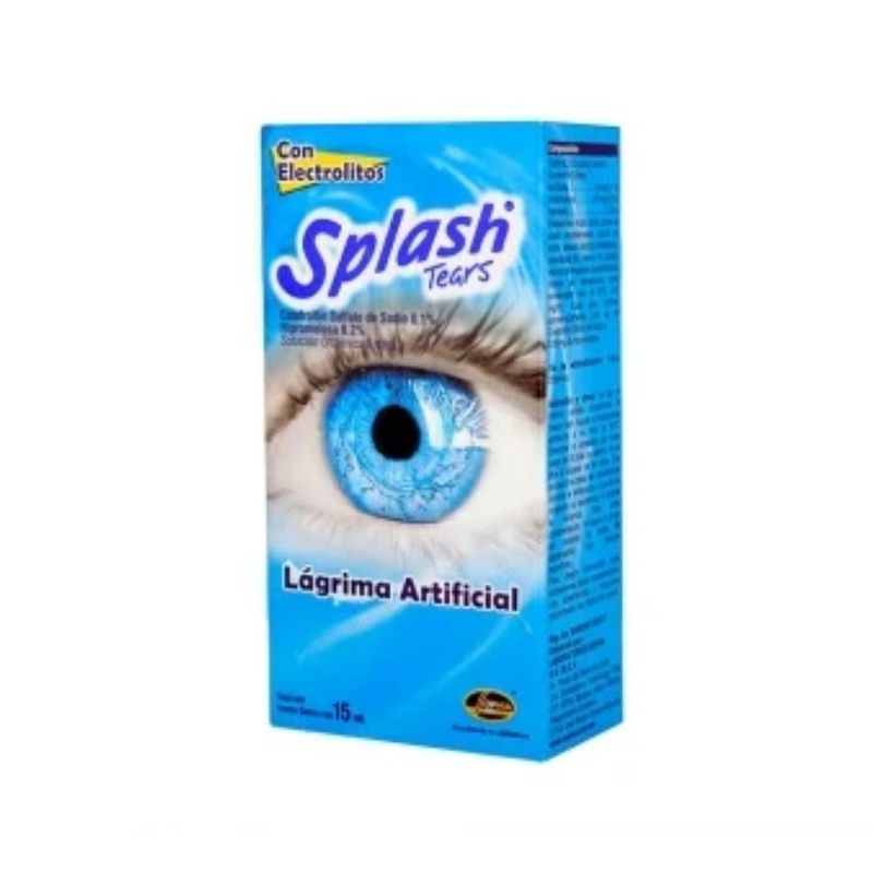 Splash Tears gotas 15 ml, Lágrima Artificial para la Sequedad y