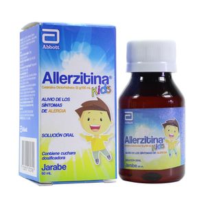 +++ALLERZITINA KIDS JARABE FRASCO 60 ML