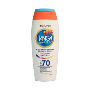 BLOQUEADOR TANGA CREMA SPF 70 FRASCO 250 ML
