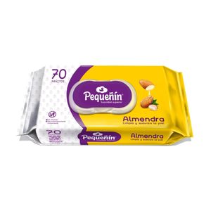 PAÑITOS HUMEDOS PEQUEÑIN ALMENDRA