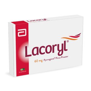 LACORYL CAPSULAS 60 MG