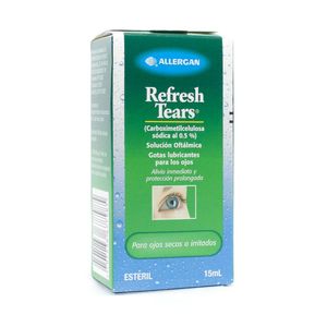 REFRESH TEARS GOTAS OFTALMICAS CAJA 15 ML