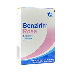 BENZIRIN ROSA SOBRES