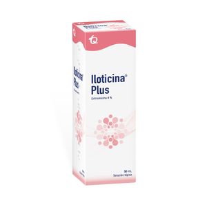 ILOTICINA PLUS SOLUCION 4% CAJA 50 ML