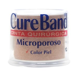 MICROPORE CUREBAND PIEL 1 X 3 YARDAS