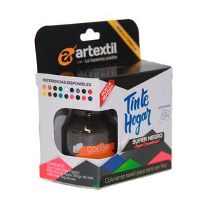 TINTE HOGAR FRIO SUPER NEGRO CAJA X 1 UND