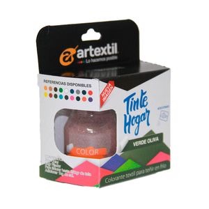TINTE HOGAR FRIO VERDE OLIVA CAJA X 1 UND