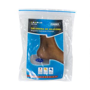 TALONERA SILICONA ESPOLON T/L BOLSA X 2 UNDS