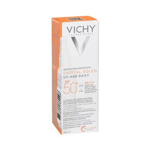VICHY CAPITAL SOLEIL UV AGE DAILY SPF 50+ CAJA 40 ML