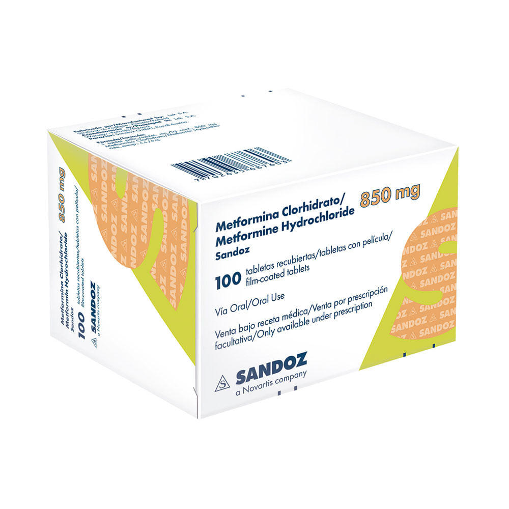 precio de metformina sandoz 850 mg