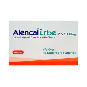 ALENCAL IRBE TABLETAS 2.5MG/300MG