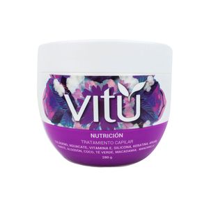 TRATAMIENTO CAPILAR VITU NUTRICION POTE 280 G