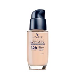 BASE VOGUE MATE NATURAL NATURAL FRASCO VÁLVULA 30 ML