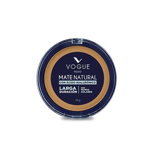 POLVO COMPACTO VOGUE MATE NAT. GITANO 14 G