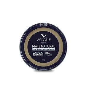 POLVO COMPACTO VOGUE MATE NAT. MORENO 14 G