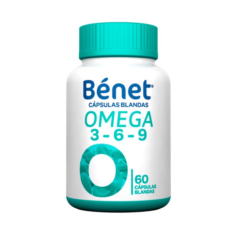 OMEGA 369 CAPSULAS FRASCO X 60 UNDS Farmacia Pasteur