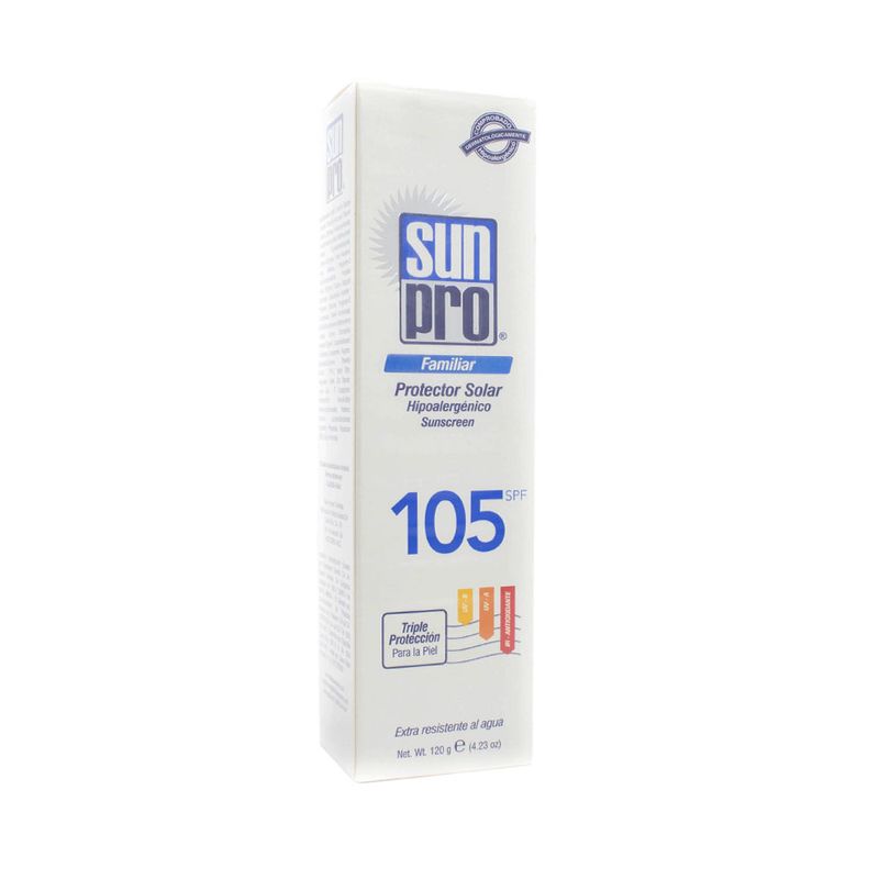 PROTECTOR SOLAR FACIAL Y CORPORAL SUN PRO SACHET X 12