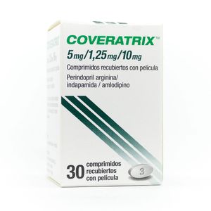 COVERATRIX TABLETAS 5/1.25/10MG