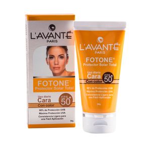 PROTECTOR SOLAR FOTONE CARA COLOR++++++ SPF 50 CAJA 50 G