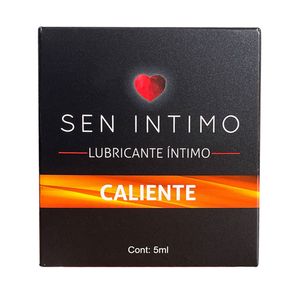 LUBRICANTE INTIMO SEN INTIMO GEL CALIENTE WHISKY CAJA 5 ML