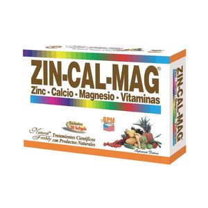 ZIN-CAL-MAG CAPSULAS BLANDAS