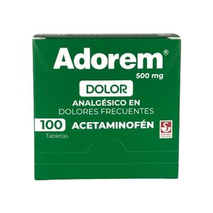 ADOREM TABLETAS 500 MG