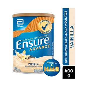 ENSURE ADVANCE POLVO VAINILLA LATA 400 G