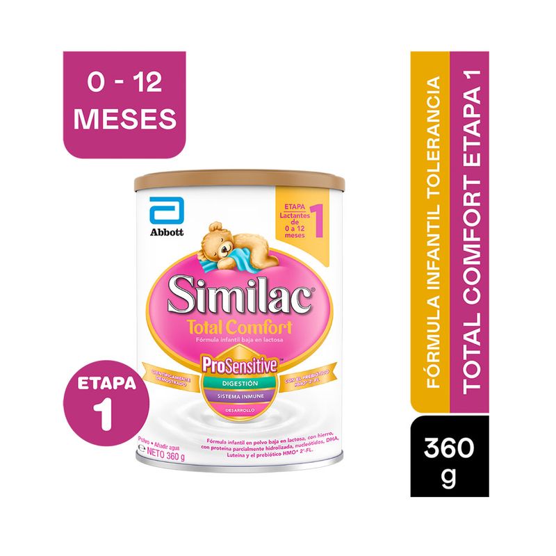 Comprar Fórmula Infantil Similac®1 ProSensitive, 0 A 6 Meses - 850g