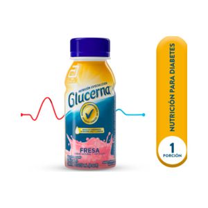 GLUCERNA LIQUIDO FRESA FRASCO 237 ML