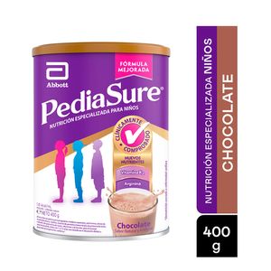 PEDIASURE POLVO CHOCOLATE LATA 400 G