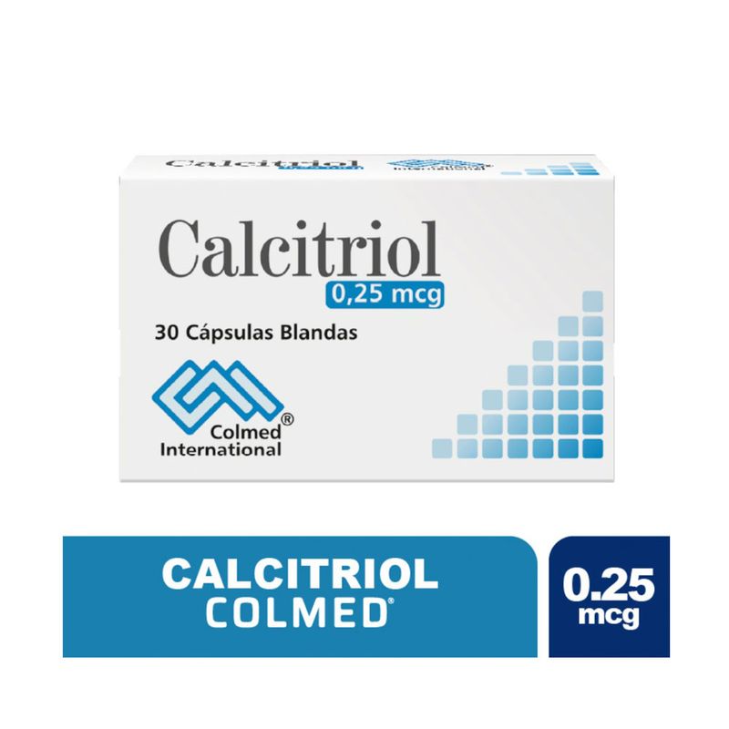 CALCITRIOL PROCAPS CAPSULAS 0.25 MCG - Farmacia Pasteur - Medicamentos ...