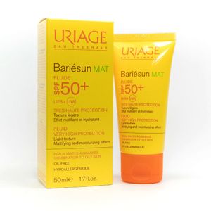 URIAGE BARIESUN MAT FLUIDO SPF 50+ CAJA 50 ML