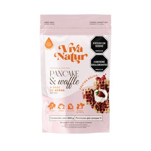 VIVA NATUR MEZCLA DE WAFFLES AVENA Y CACAO BOLSA 300 G
