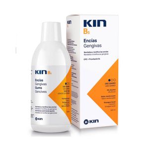 ENJUAGUE BUCAL KIN B5 ENCIAS MENTA CAJA 500 ML