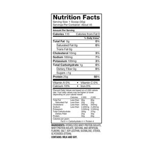 ISO 100 GOURMET VAINILLA POTE 1.4 KG